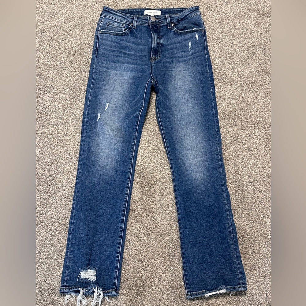 Risen Boyfriend Crop/Ankle Stretchy Jean